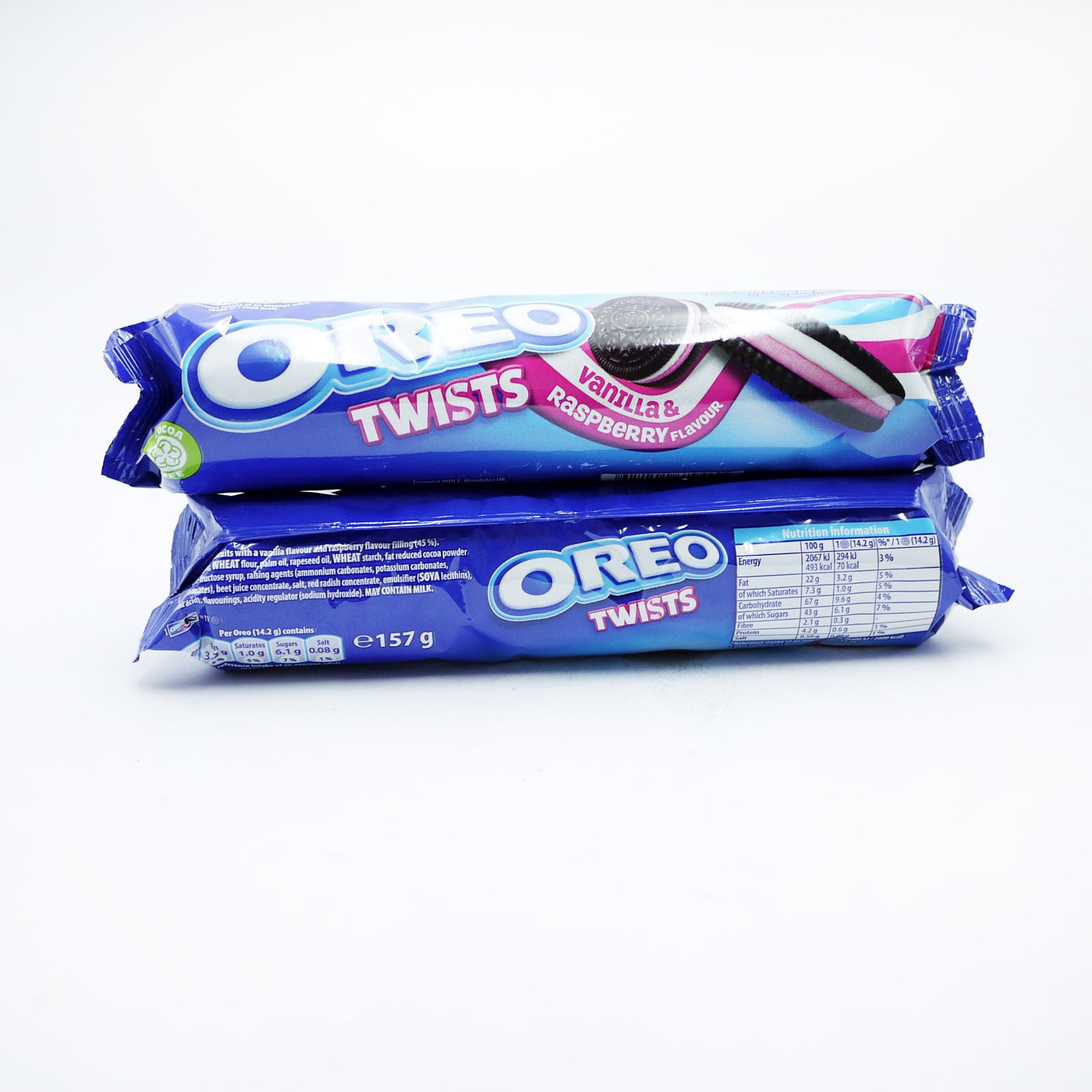 OREO Twist Vanilla & Raspberry Flavour OREO Twist Vanilla & Raspberry Flavour